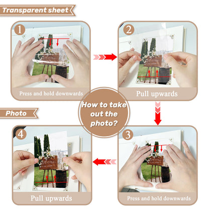 Álbum de Fotos Pequeño 4x6 con Capacidad para 20 Fotos, Tapa Dura de Lino, Mini Libro para Mostrar con Espacio para Notas, 1 Foto por Página, Álbum de Fotos Portátil para Bodas, Bebés, Viajes, Graduaciones, Beige