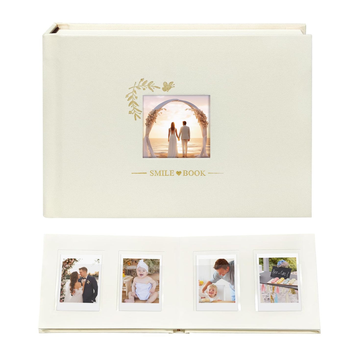 Álbum de fotos Instax Mini de tapa dura con 52 bolsillos