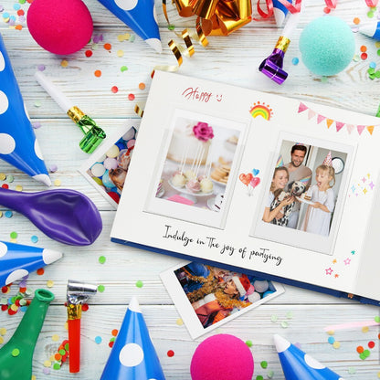 Álbum de fotos Instax Mini de tapa dura con 52 bolsillos