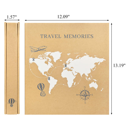 Álbum de fotos de viaje Kuword para fotos de 4x6