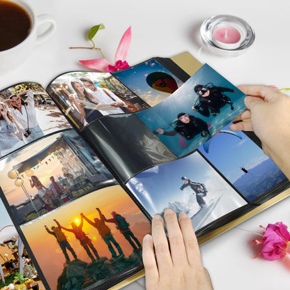 Álbum de fotos de viaje con capacidad para 500 fotos de 10x15 cm con ...